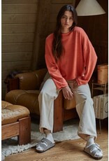 By Together Maggie Rolled Round Neck Sweater