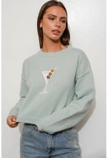 Pretty Garbage Dirty Martini Sweater