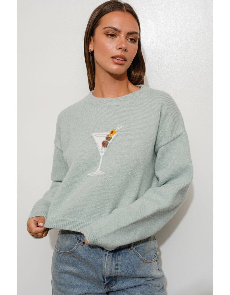 Pretty Garbage Dirty Martini Sweater