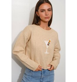 Pretty Garbage Dirty Martini Sweater