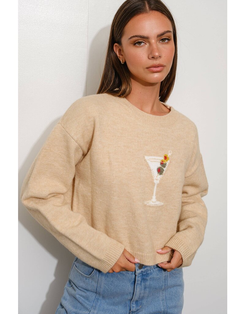Pretty Garbage Dirty Martini Sweater