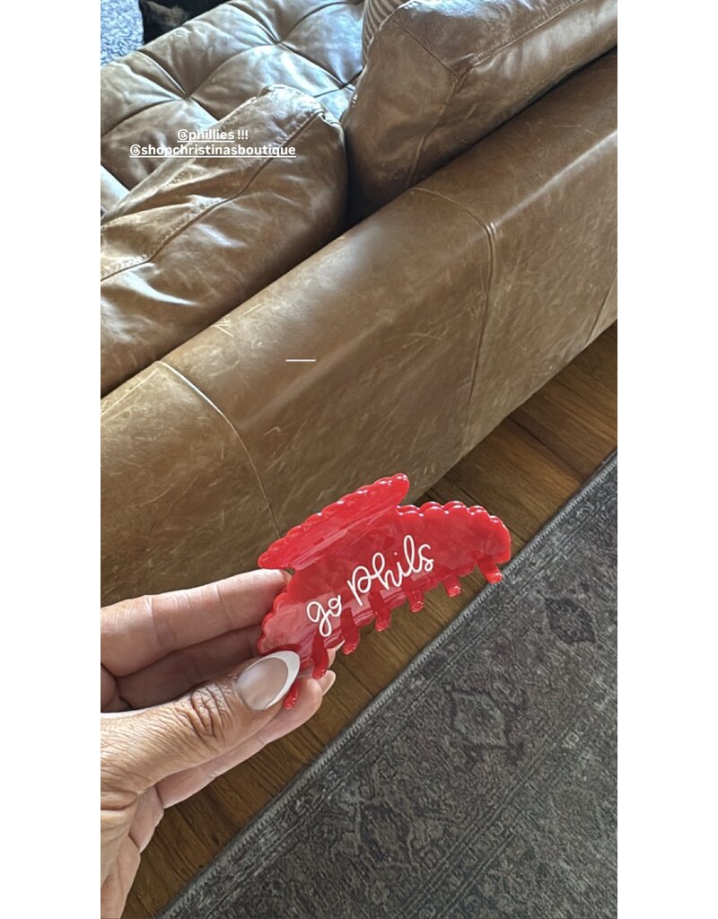 Go Phils Hair Claw Clip