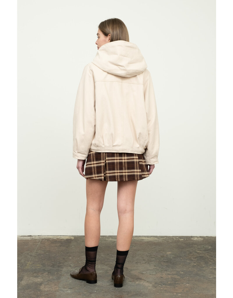 Moon River Jules Toggle Teddy-Lined Jacket