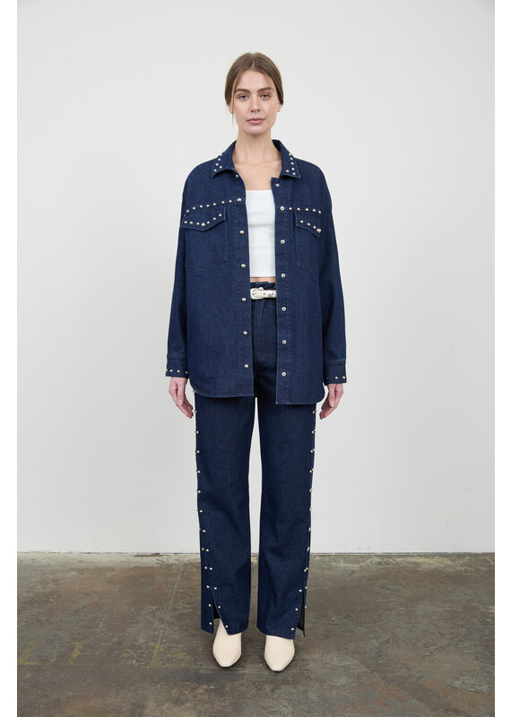 Moon River Serena Studded Jeans