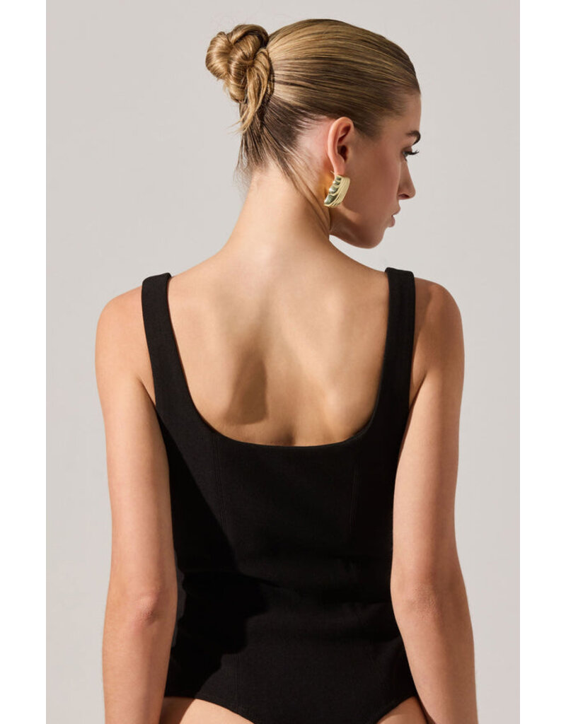 ASTR Kendal Curved Neck Bodysuit