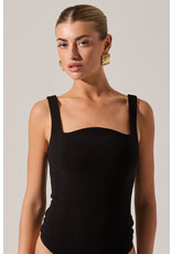 ASTR Kendal Curved Neck Bodysuit