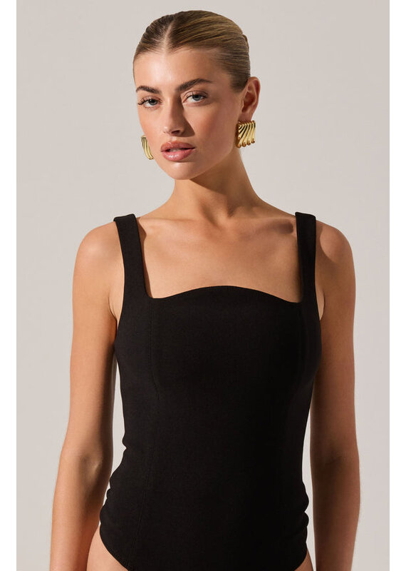 ASTR Kendal Curved Neck Bodysuit