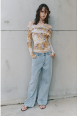 Nude Lucy Lumine Mesh Longsleeve Top