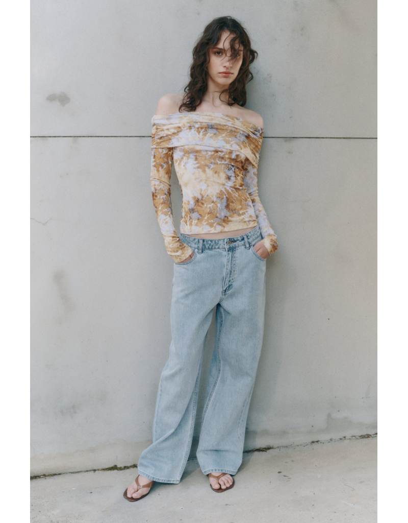 Nude Lucy Lumine Mesh Longsleeve Top
