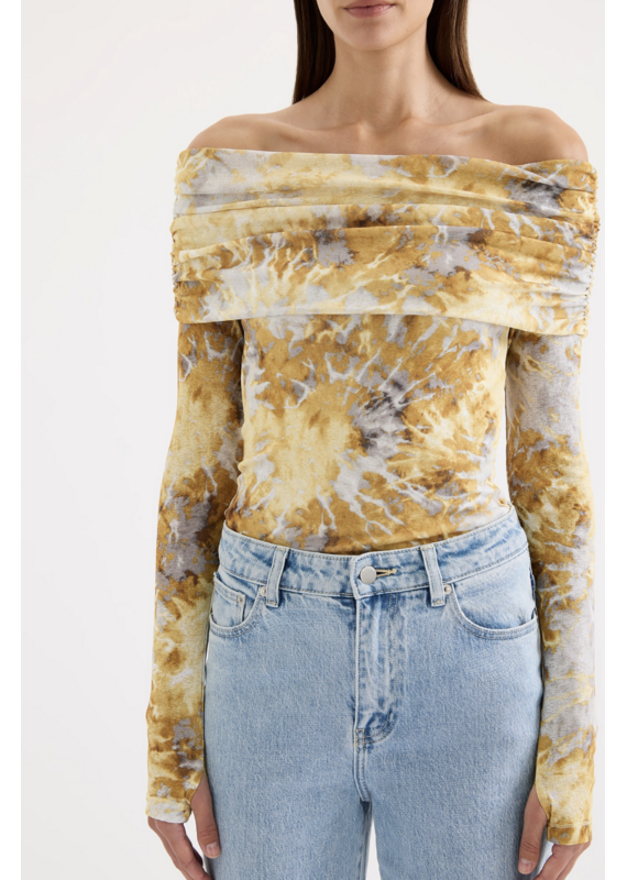Nude Lucy Lumine Mesh Longsleeve Top