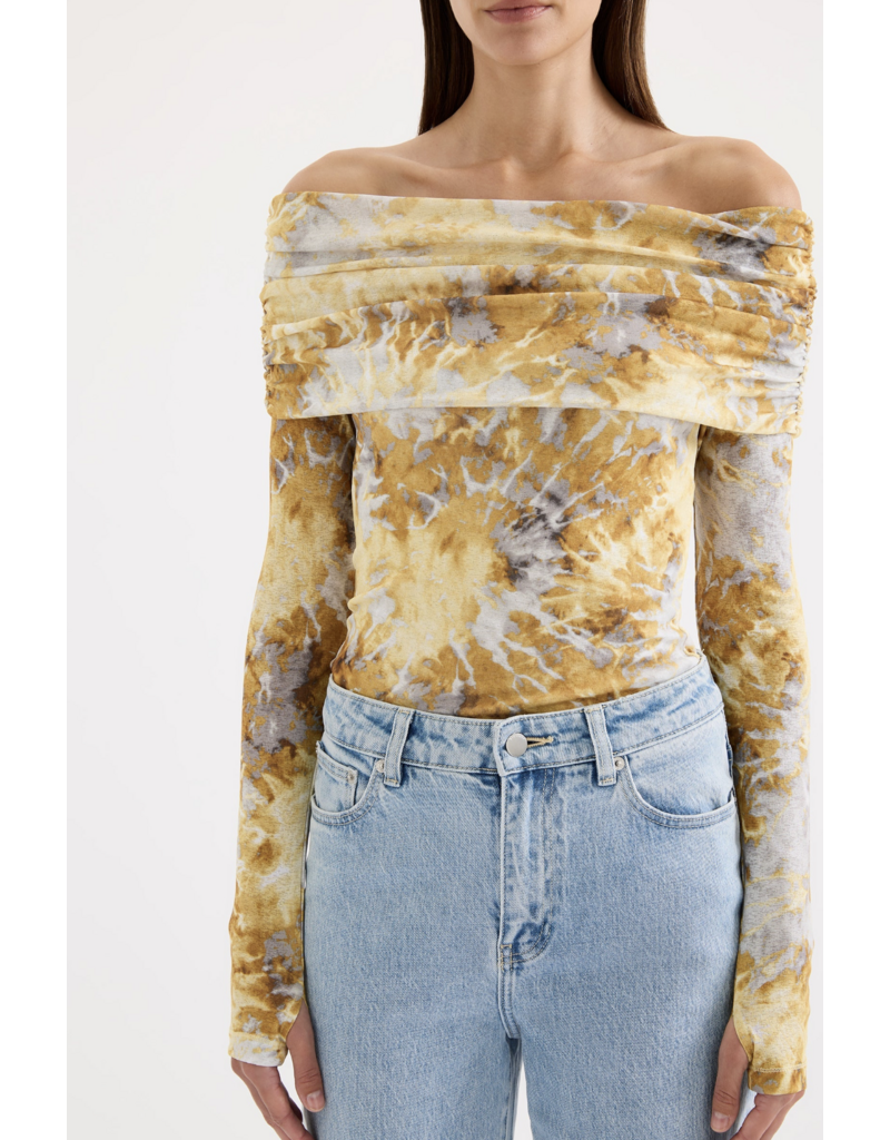Nude Lucy Lumine Mesh Longsleeve Top