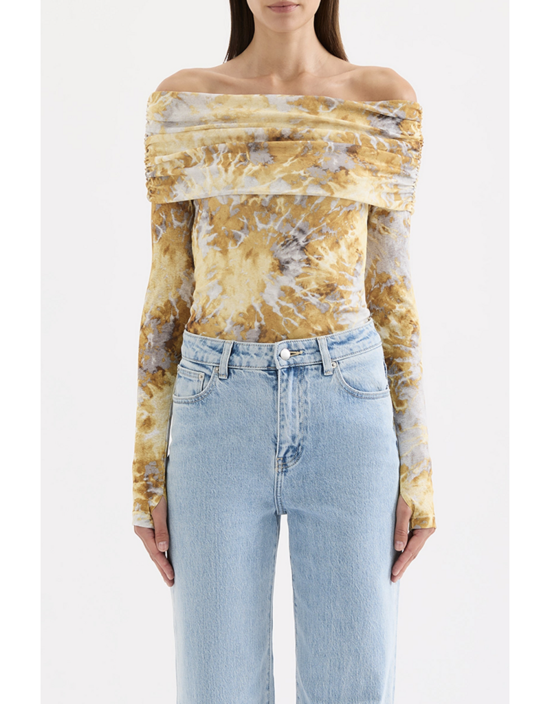 Nude Lucy Lumine Mesh Longsleeve Top