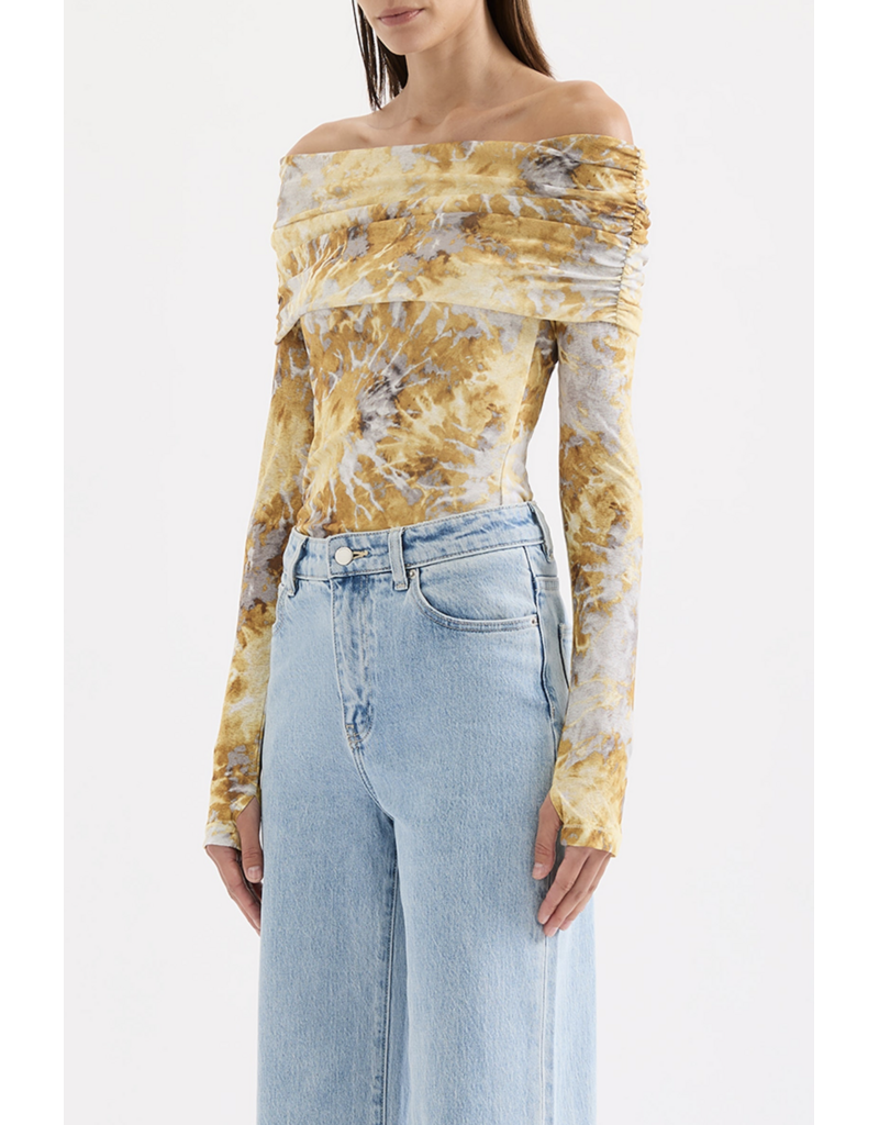 Nude Lucy Lumine Mesh Longsleeve Top