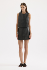 Nude Lucy Beaumont Vegan Leather Top