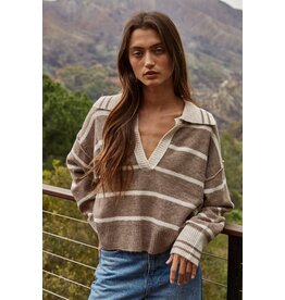 By Together Rae Collared Sweater