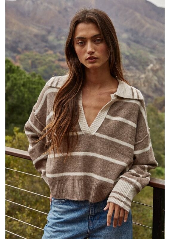 By Together Rae Collared Sweater