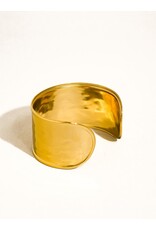 Flanerie Calric 18K Gold Non-Tarnish Cuff Bracelet