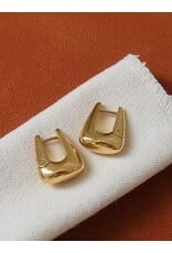 Flanerie Cadance 18K Gold Non-Tarnish Earrings
