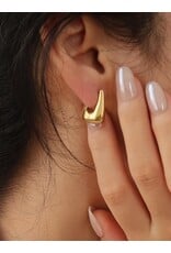 Flanerie Cadance 18K Gold Non-Tarnish Earrings