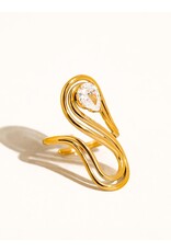 Flanerie Monarque 18K Gold Non-Tarnish Ring