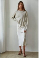 By Together Maggie Rolled Round Neck Sweater