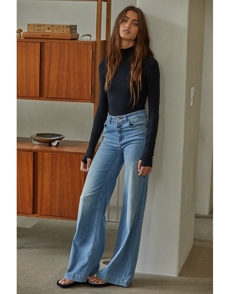By Together Seamless Turtleneck Long Sleeve Bodysuit