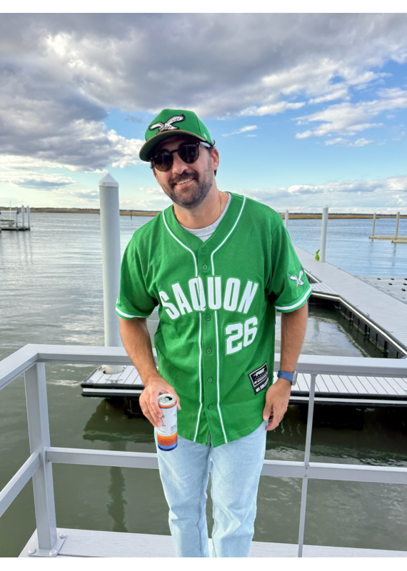 Pro Standard Philadelphia Eagles Men's Saquon Baseball Jersey