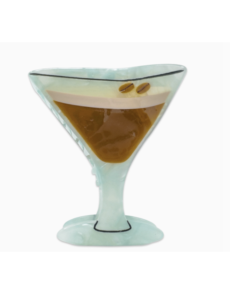 Large Espresso Martini Hair Claw