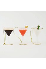 8 Oak Lane Martini Glass Ornament Set