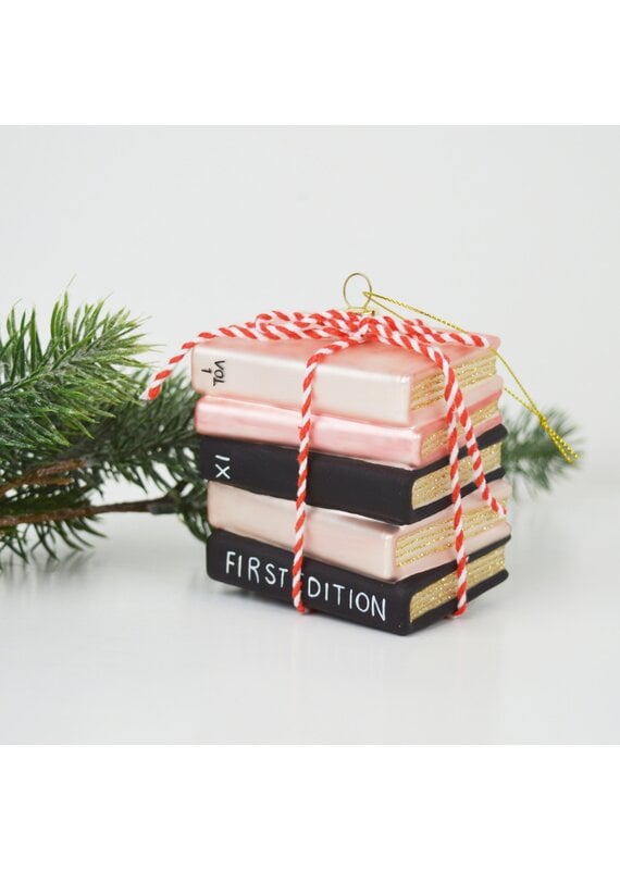 8 Oak Lane Book Club Boxed Ornament