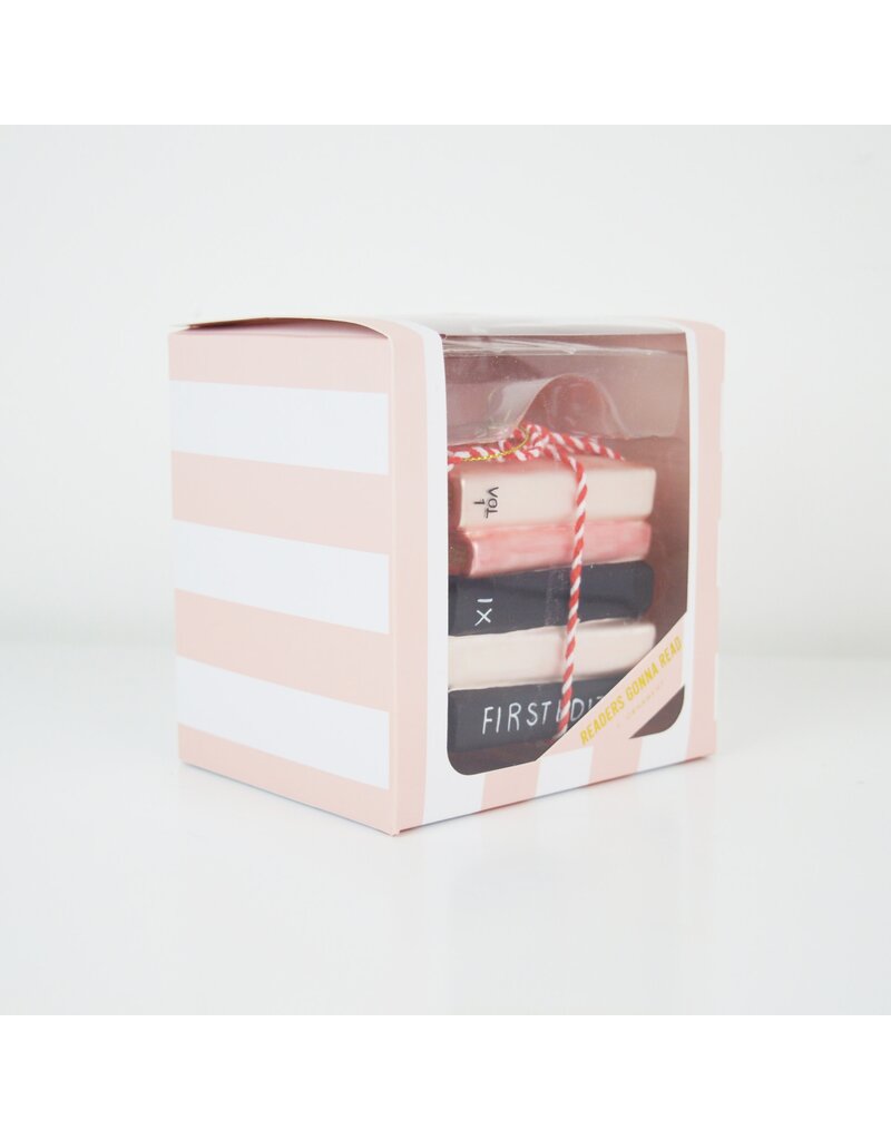 8 Oak Lane Book Club Boxed Ornament