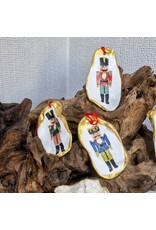 Nutcracker Oyster Shell Ornament