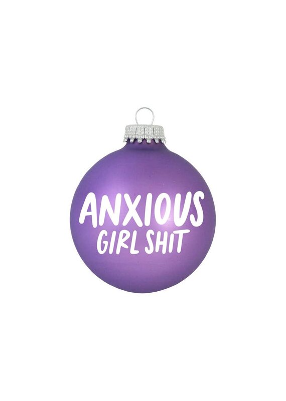 Anxious Girl Ornament