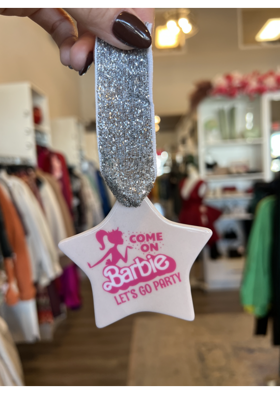 Come on Barbie Ornament