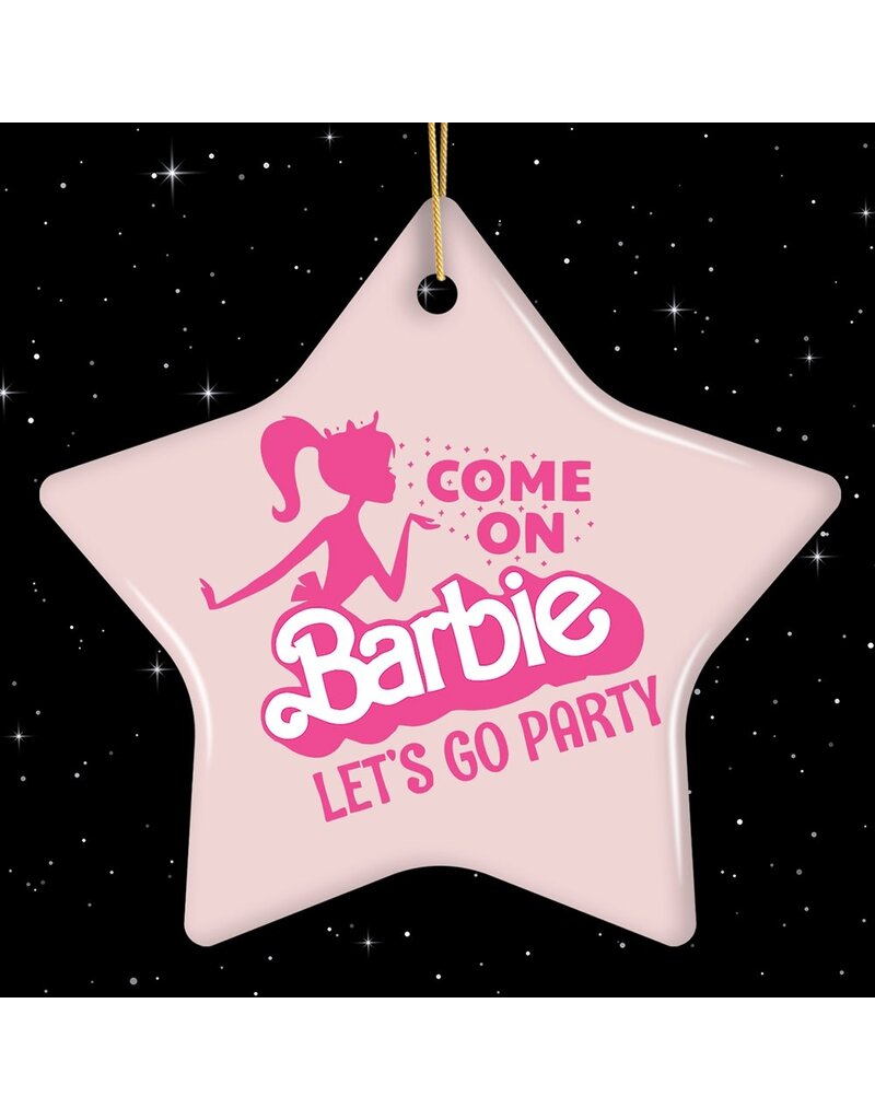 Come on Barbie Ornament