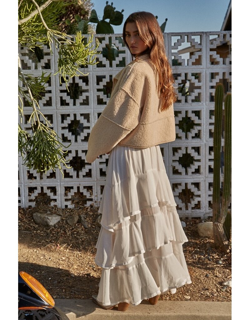 By Together Wilma Sherpa Bomber Jacket