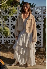 By Together Wilma Sherpa Bomber Jacket