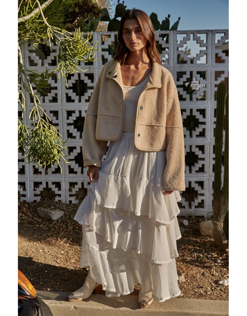 By Together Wilma Sherpa Bomber Jacket