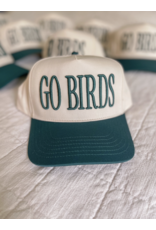 GO BIRDS 3D Puff Embroidery Trucker