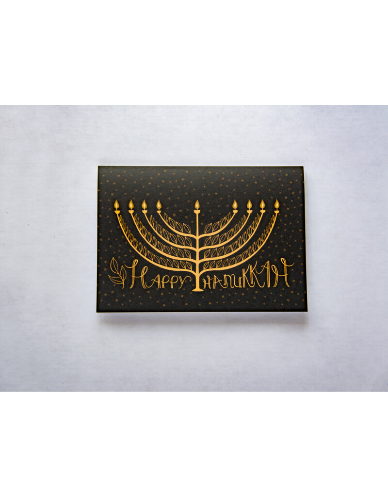 Normandie Illustration Happy Hanukkah Blank Card