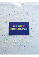Normandie Illustration Happy Holidays Blank Card