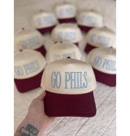 GO PHILS 3D Puff Embroidery Trucker