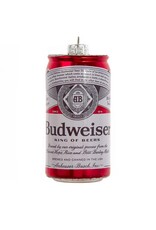 Kurt S. Adler Glass Budweiser Can Ornament in Box