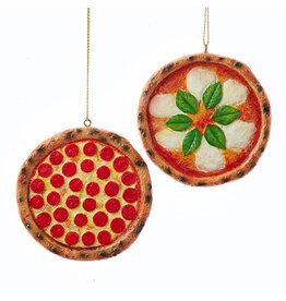 Kurt S. Adler Ceramic Pizza Ornament *2 types*