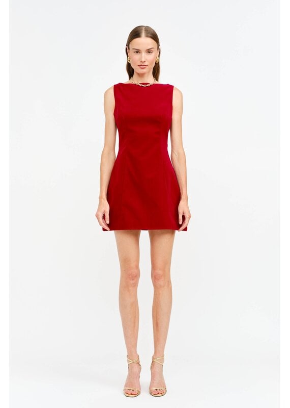 Sofie the Label Carmine Velvet Dress