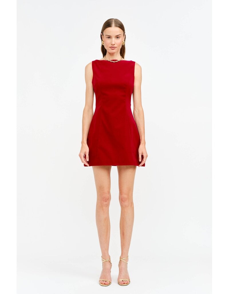 Sofie the Label Carmine Velvet Dress