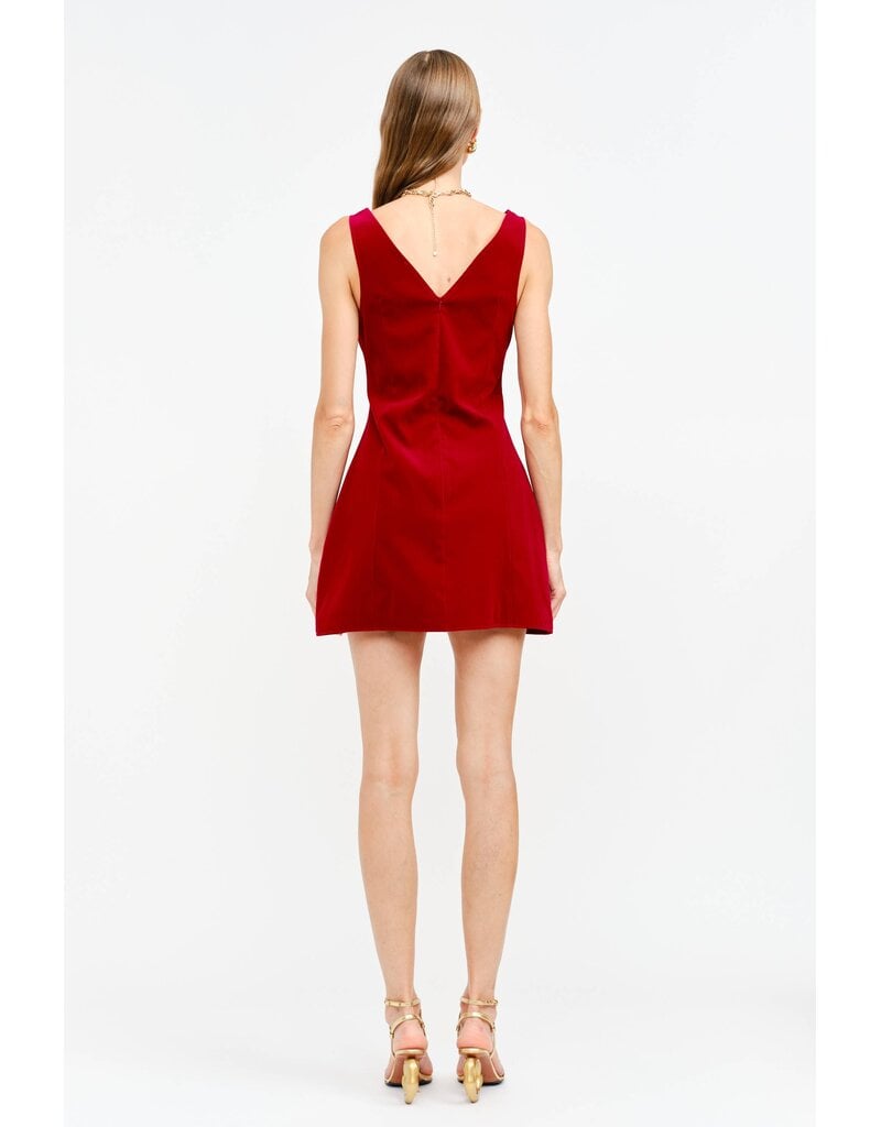 Sofie the Label Carmine Velvet Dress