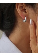 Flanerie Cadance 18K Gold Non-Tarnish Earrings