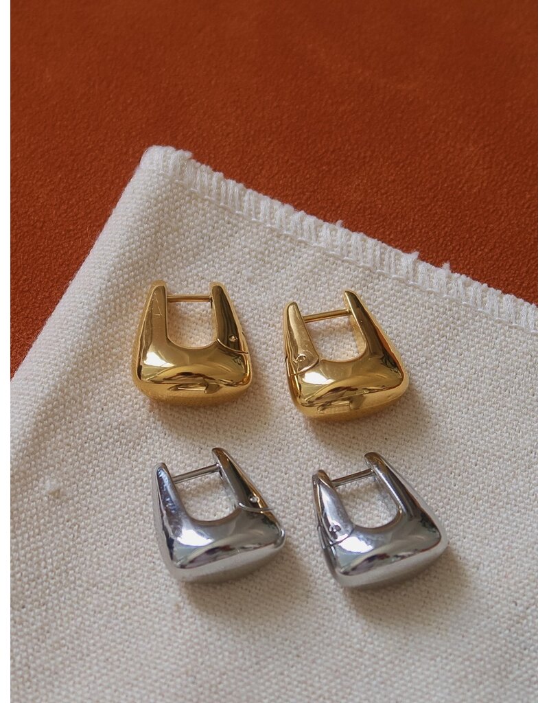Flanerie Cadance 18K Gold Non-Tarnish Earrings