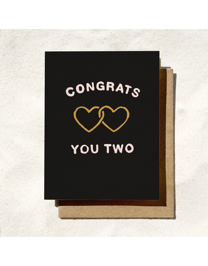 Daydream Prints Congrats You Two Card